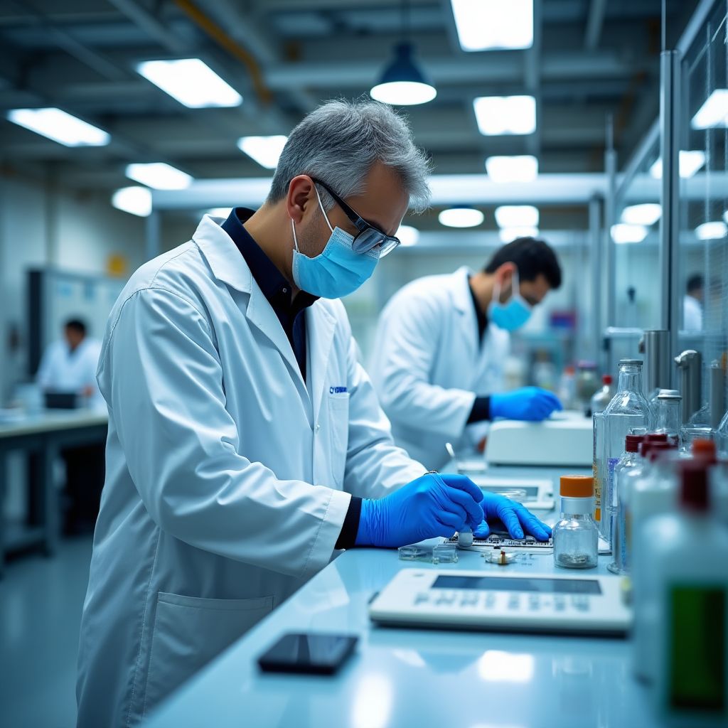 Laboratorio de combustibles YPF