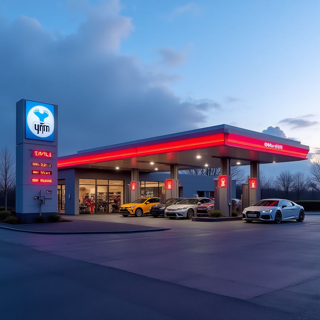 Estación YPF INFINIA premium